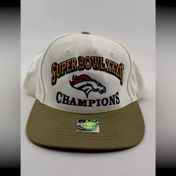 Denver Broncos Snapback Hat Cap NFL Super Bowl Champions 1998 NOS - Picture 1 of 6